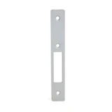 FL2134, FHC Left Hand Beveled Faceplate For FL2130 Series Hook Throw Deadlocks — FL2134 — Aluminum