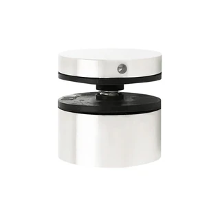 CSO21, 2" Ø Diameter Round Standoff for Glass Railing with 1" Projection, Stainless steel 316 — CSO21 — Polished Stainless Steel