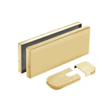CNDFS-001NHO HYDRAULIC PATCH FITTING WITH NO HOLD OPEN — CNDFS-001NHO — Brushed Gold