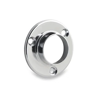 CFG-D424, Flange for Ø 1-5/8" & Ø1-3/4" slot tube — CFG-D424 — Polished Stainless Steel