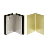 CSB290G, 90° Glass-to-Glass heavy Duty Bracket, WITH COVER — CSB290GSB