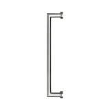 CMT, Round Tubing Mitered Corner Singled-Sided Pull Handle — CMT24
