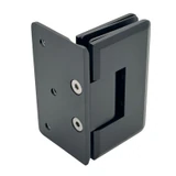 CC0L044, Wall Mount Offset Back Plate Shower Door Hinge — CC0L044
