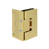 CV1E044, Wall Mount Offset Back Plate Hinge for Frameless Shower Door — CV1E044