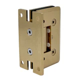 CC0L337, Adjustable Wall Mount 'H' Back Plate Hinge for Frameless Shower Door — CC0L337