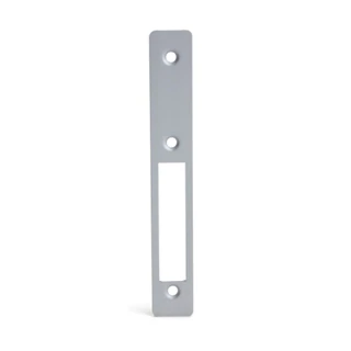 FL2114, FHC Left Hand Beveled Faceplate For FL2110 Series Long Throw Deadlocks — FL2114 — Aluminum