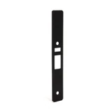 FL2144, FHC Left Hand Beveled Faceplate For FL2140 Series Deadlatch Locks — FL2144 — Dark Bronze