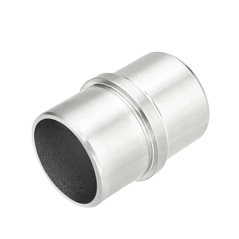 CC180-424, 180 Degree Connector for Ø 1 3/4" Round Tube Handrails — CC180-424 — Polished Stainless Steel