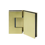 CEL045, Heavy Duty Glass-to-Glass 135° with Cover Plate Hinge, For 3/8"~1/2" Glass — CEL045SB