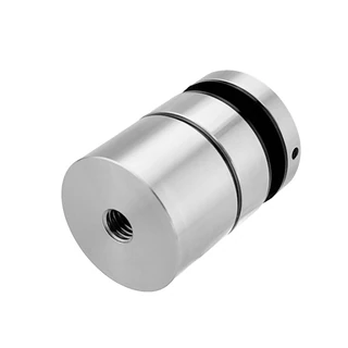 1-1/2" Ø Diameter Standoff, Adjustable Round Standoff for Glass Railing, Stainless steel 316 — CS0A112112 — 1-1/2" — Polished Stainless Steel