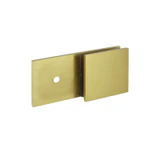 CSGC182, 180° Degree, 'Y' Inline Square Corner Glass Clamp — CSGC182