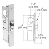 DL2140B,CRL 1-1/8" Backset Narrow Stile Right Hand Deadlatch Lock — DL2140B — Right