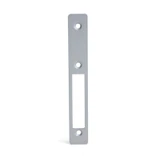 FL2114, FHC Left Hand Beveled Faceplate For FL2110 Series Long Throw Deadlocks — FL2114 — Aluminum