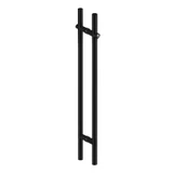 CLLP, Locking Ladder Pull, 304 tube in 1/16" thickness — CLLP48 — Matte Black — 48"