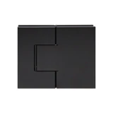 CEL180, Heavy Duty Adjustable Glass-to-Glass 180° with Cover Plate Hinge, For 3/8"~1/2" Glass — CEL180MB