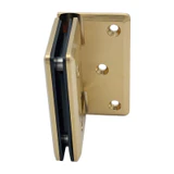 CC0L344, Adjustable, Wall Mount Offset Back Plate Shower Door Hinge — CC0L344