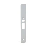 FL2142, FHC Radius Faceplate For FL2140 Series Deadlatch Locks — FL2142 — Aluminum