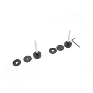CM17412, Ø 1 X12"(CTC), Solid Aluminum Singled-Side Offset Pull Handles — CM17412-MB — Matte Black
