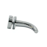 CDRH1, Robe Hook for 5/16-1/2" Glass, Thru-Glass Mounting — CDRH1