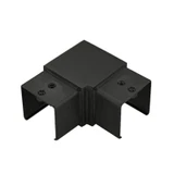 CE90-40X40, Tube to tube 90 degree Elbow for 1 1/2" x 1 1/2" slotted tube — CE90-40X40 — Matte Black