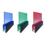 CBSLLS, Aluminum Base shoes For 1/2" -9/16" thickness glass
