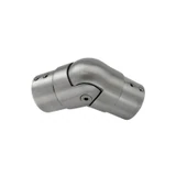 CVE-D424, Flexible swivel vertical elbow for Ø1 5/8" slotted tube — CVE-D424 — Brushed Stainless Steel