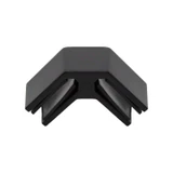 CGTGS90, 90 degree corner Railing clamp, glass to glass, for 3/8" & 1/2" Glass — CGTGS90 — Matte Black