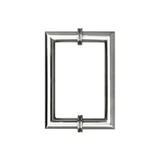 CMT, Round Tubing Mitered Corner Back to Back Pull Handle — CMT6X6