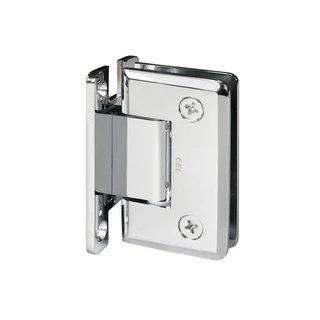 CP1N037, Wall Mount 'H' Back Plate Hinge for Frameless Shower Door — CP1N037