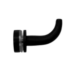 CDRH1, Robe Hook for 5/16-1/2" Glass, Thru-Glass Mounting — CDRH1