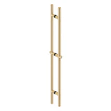 CLLPA48, 48" Locking Ladder Pull, 316 Stainless Steel Tube in 1/16" Thickness — CLLPA72 — Brushed Gold — 72"