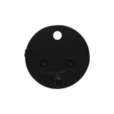 CDH001 Half Ball Foor mounted Door Stopper — CDH001 — MATTE BLACK