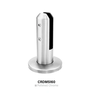 CRDMS160, Round Spigot Size: Ø 2" x 6 1/4" Height ,Duplex 2205 — CRDMS160 — Polished Stainless Steel