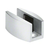 LS307,CRL Laguna Series Adjustable Bottom Floor Guide — LS307PS — Polished Stainless Steel