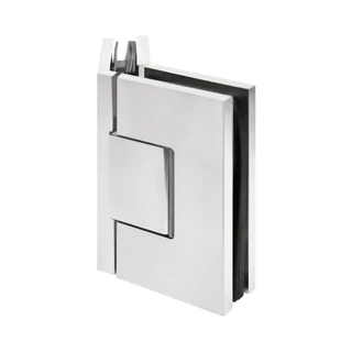 CEL045, Heavy Duty Glass-to-Glass 135° with Cover Plate Hinge, For 3/8"~1/2" Glass — CEL045CH