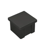 CEC-4040, Square End Cap for 1-1/2" x 1-1/2" Square Handrail Tube — CEC-4040 — Matte Black