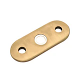 CHSF00, Flat Saddle Replacement — CHSF00 — Satin Brass