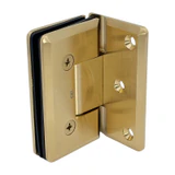 CC0L044, Wall Mount Offset Back Plate Shower Door Hinge — CC0L044