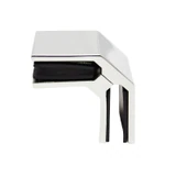 CGTGS90, 90 degree corner Railing clamp, glass to glass, for 3/8" & 1/2" Glass — CGTGS90 — Polished Stainless Steel