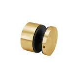 CSO1121, 1-1/2" Ø Diameter Round Standoff for Glass Railing with 1" projection, Stainless steel 316 — CSO1121 — Brushed Gold