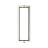 CMT, Round Tubing Mitered Corner Back to Back Pull Handle — CMT24X24
