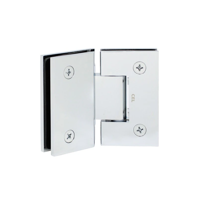 CGEN545, 5 Degree Pre-Set, 135 Degree Glass to Glass Hinge for Frameless Shower Door — CGEN545