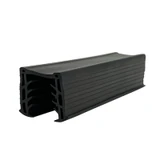 CCRRI-001, Cap Rail Rubber Insert For 1/2"to 9/16" thickness glass (1FT) — CCRRI-001