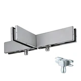 CPH51, Double Transom Fin Patch With Two Insert (CPF30-PVTINS) — CPH51 — Brushed Stainless Steel