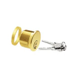 DRA10,CRL Mortise Keyed Alike Cylinder — DRA10 — Polished Brass