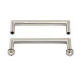 CMT, Round Tubing Mitered Corner Back to Back Pull Handle — CMT6X6
