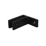CGTW90, 90 Degree Corner Railing Clamp, Glass to Wall — CGTW90 — Matte Black