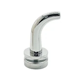 CDRH1, Robe Hook for 5/16-1/2" Glass, Thru-Glass Mounting — CDRH1
