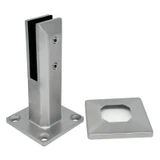 CSDMS188S, Square Spigot for Stair, Size: 2" x 7-7/16" Height ,Duplex 2205 — CSDMS188SL — Brushed Stainless Steel — Left Side
