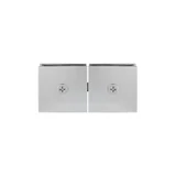 CSGC188, Square 180º Glass to Glass Movable Transom Shower Door Clamp — CSGC188